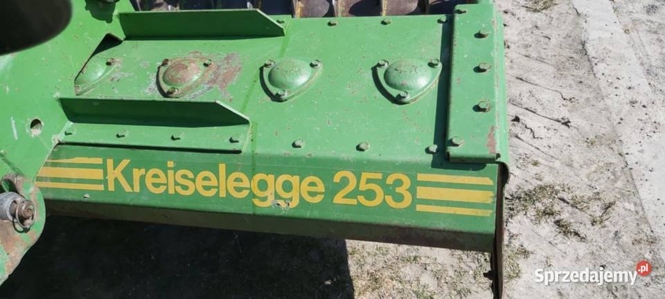 Agregat uprawowo siewny brona wirowa Eberhardt Pilica