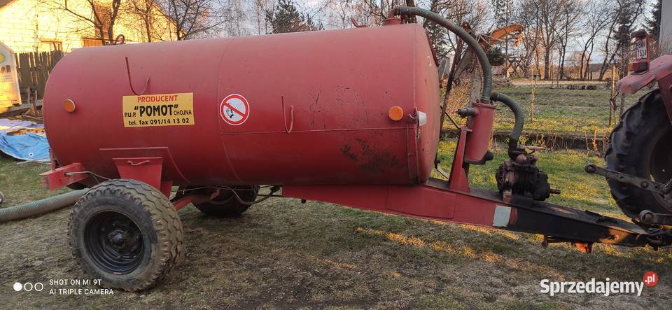 Wóz asenizacyjny beczkowóz 2500l Pomot Chojna Rolnictwo Białystok