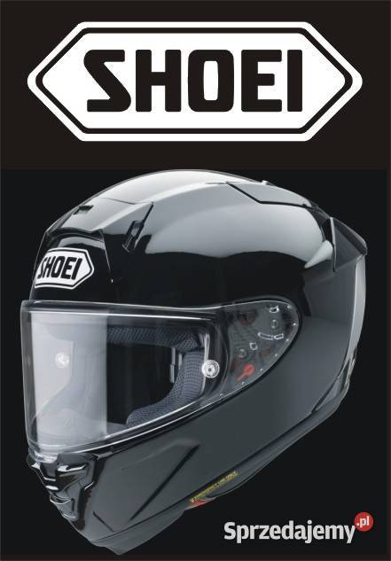 3 SHOEI białe naklejki na kask Producent