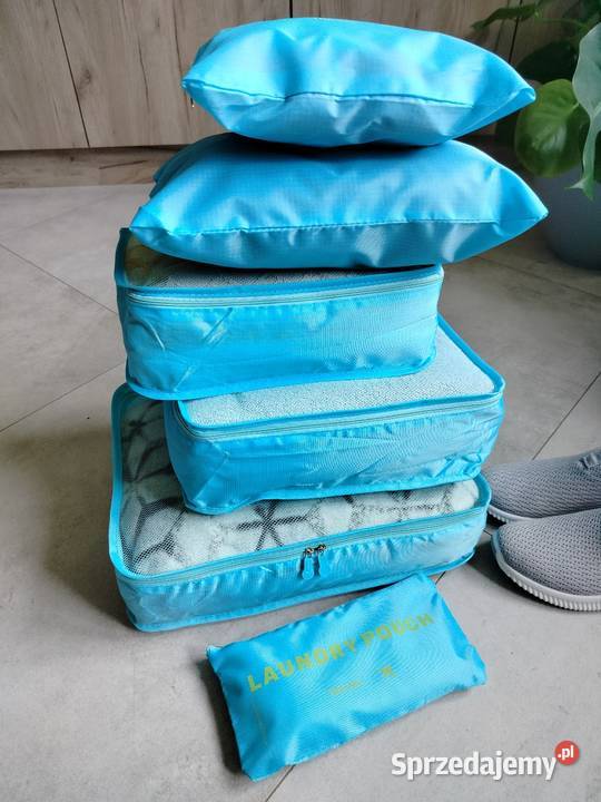 Duże organizery podróżne 6 sztuk pokrowce do Jastrzębie-Zdrój