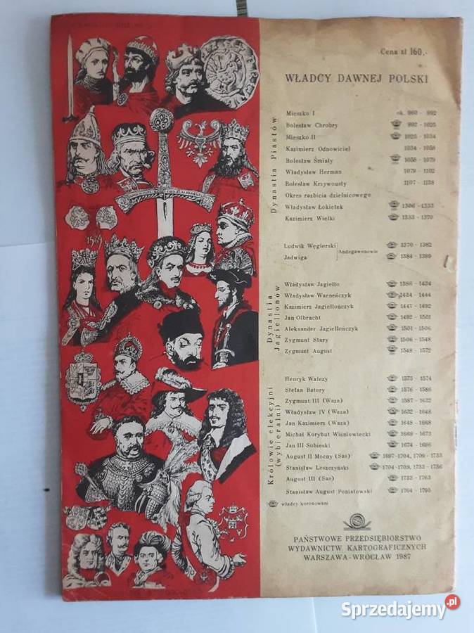 SZKOLNY ATLAS HISTORYCZNY NASZA OJCZYZNA WYDANIA zachodniopomorskie Szczecinek sprzedam