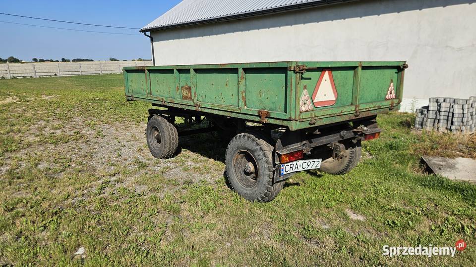 Przyczepa wywrotka kujawsko-pomorskie Radziejów