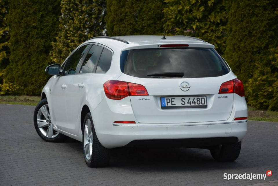 Opel Astra 14T140 Lift Ledy Duża Navi półskóry tempomat Ostrów Mazowiecka