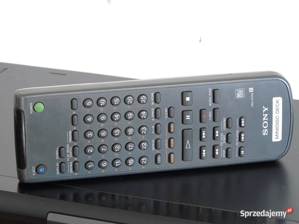 MD Sony MDSJE510 pilot sprawny i ładny DOSTAWA podkarpackie Jasło