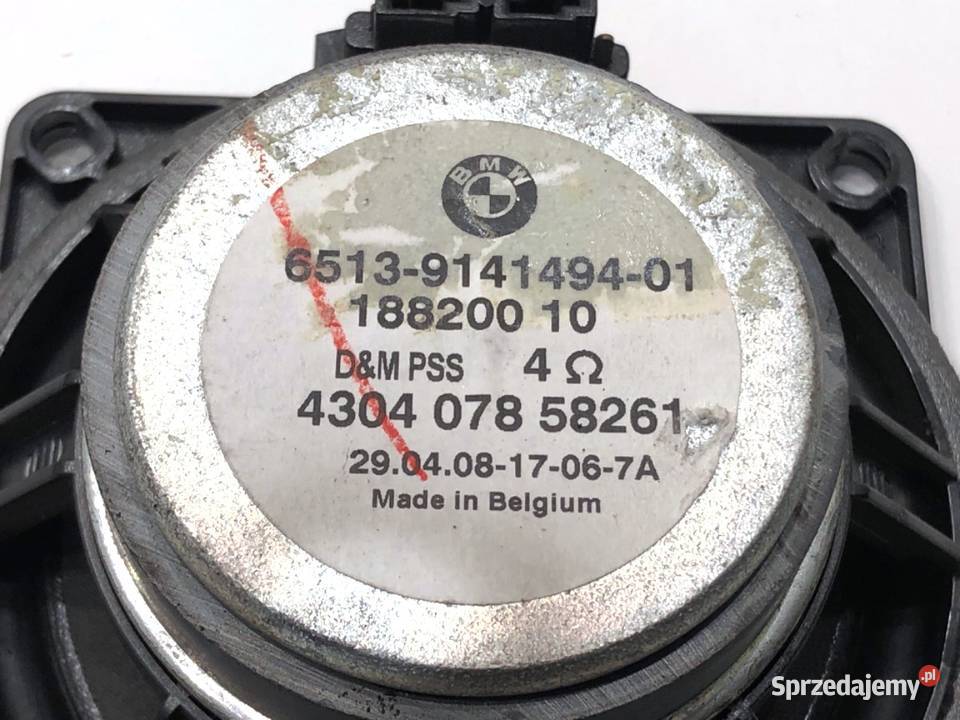 GŁOŚNIKI KOMPLET BMW E71 9141494 SUV 0714 AUDIO