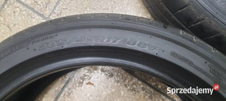 2x Opony Letnie 205 45 17 88V Hankook Ventus lubuskie Nowa Sól