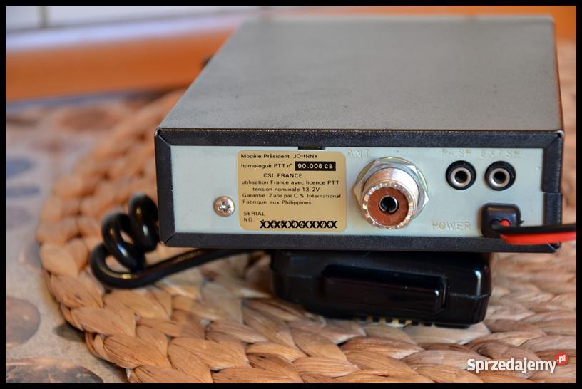 Cb President JOHNNY PHILIPPINES filtry najlepsze Sosnowiec