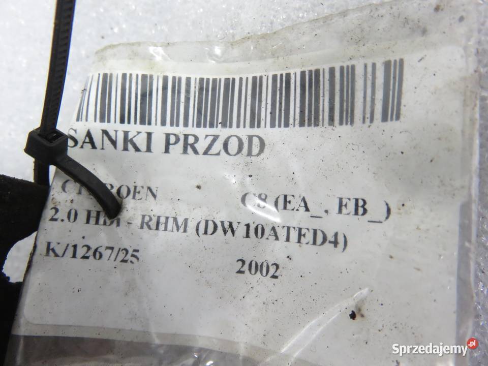 SANKI PRZÓD CITROEN C8 EA EB 20 HDi RHT
