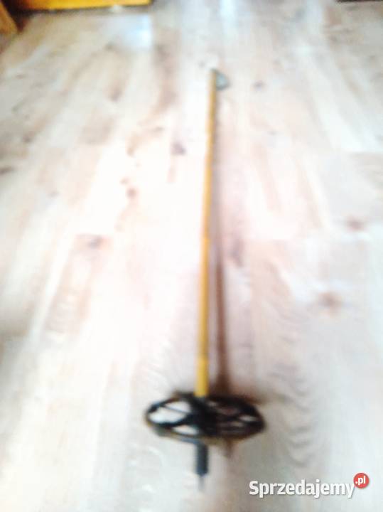 Dekoracja Kijki narciarskie z lat 30 tych