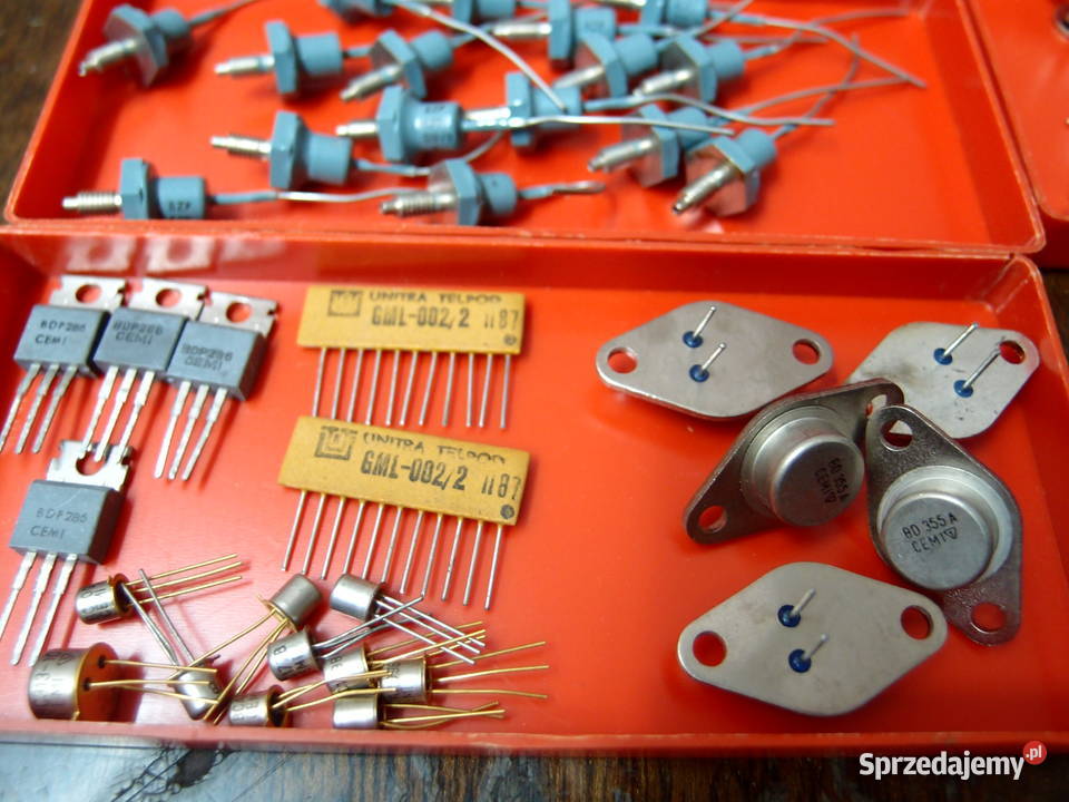 Diody mocy rezystory potencjometry tranzystory łódzkie Łódź