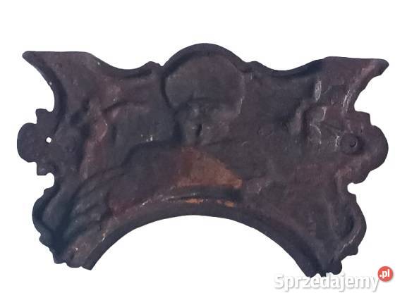 Stara żeliwna ozdoba dekoracyjna z motywem orła Rzeszów