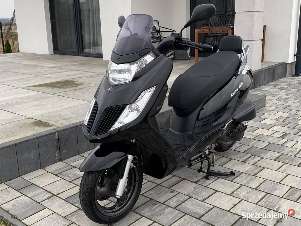 Skuter Kymco Dink 125 KATB 2015r stan transport Siedlce