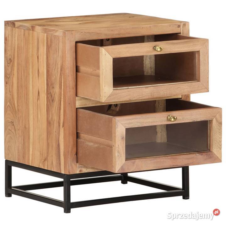 vidaXL Szafka nocna 40 x 30 x 50 lite drewno Warszawa