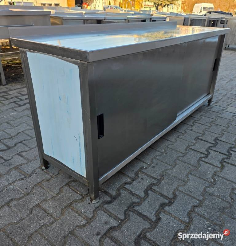 Stół Gastro z Szafką Drzwi Suwane 2006085 M1310 wielkopolskie Nowe Skalmierzyce sprzedam