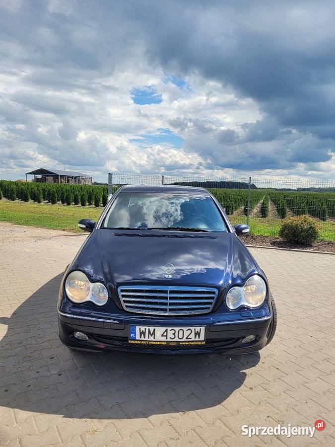 MercedesBenz C180 Kompressor Automat Elegance granatowy Sinołęka