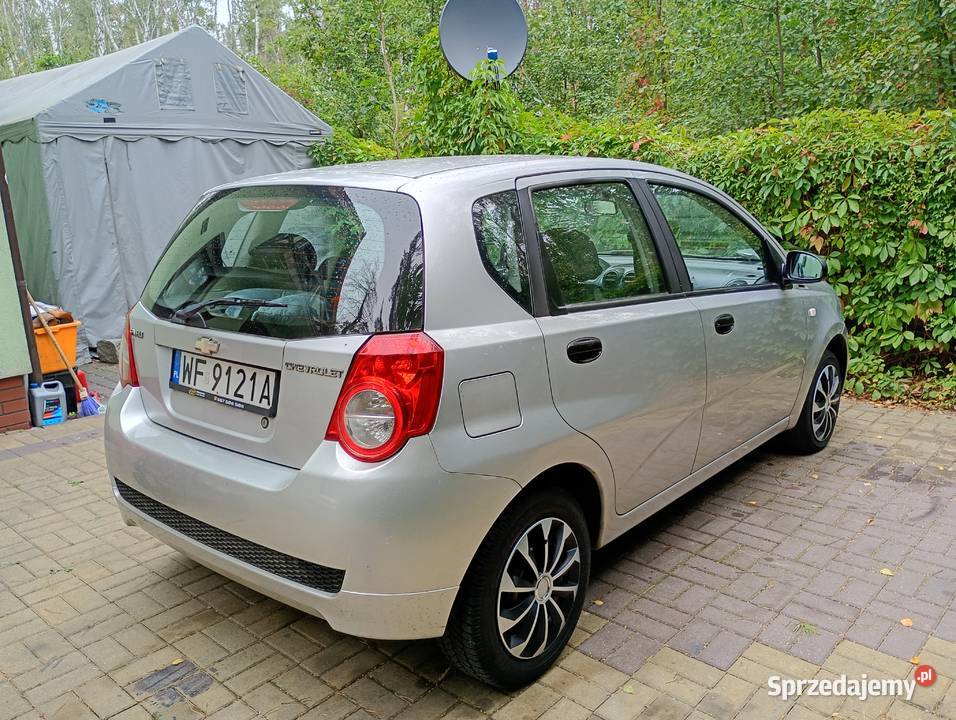 Chevrolet Aveo 12 2008 stan idealny nieuszkodzony mazowieckie Piaseczno sprzedam