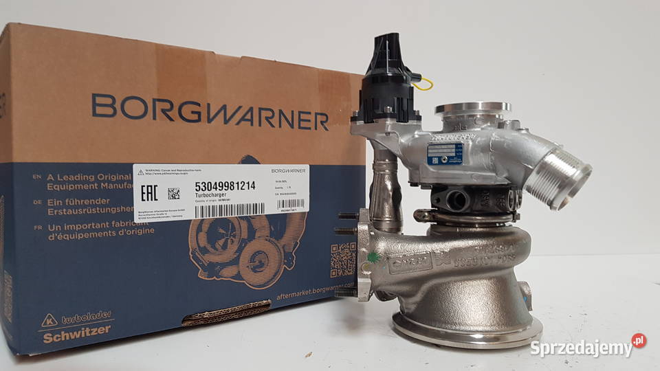Turbosprężarka BorgWarner KKK 53049700320 Siedlce