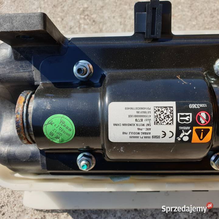 OPEL MOKKA AIRBAG PODUSZKA PASAZERA 95378779