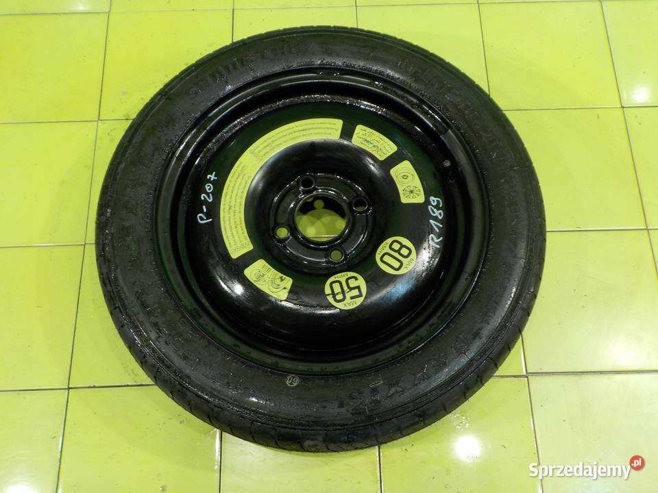 PEUGEOT 207 kolo dojazdowe 1258015 4x108 Suków