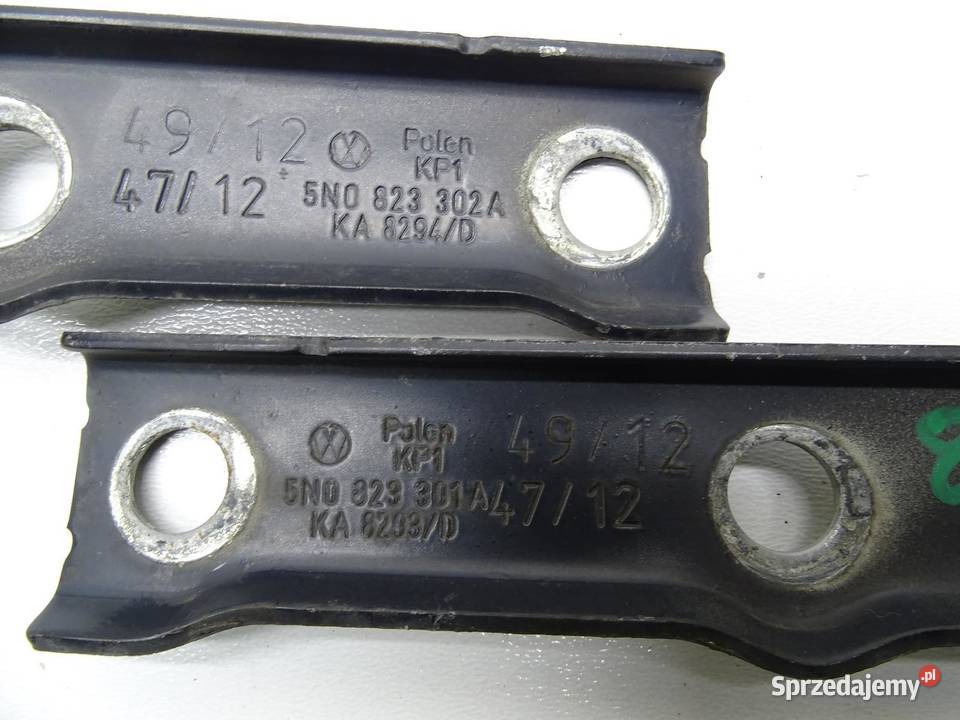 ZAWIAS ZAWIASY MASKI KOMPLET 5N0823302A VW sprzedam