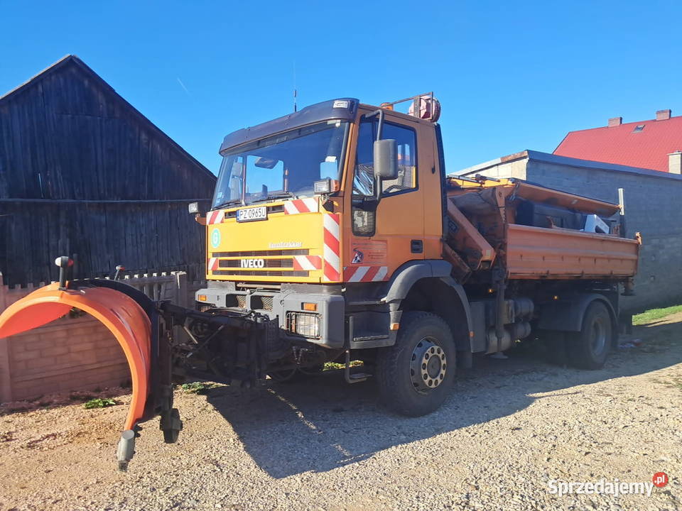 Pługo Piaskarka Solarka Iveco EuroTrakker 4x4 gotowa do sezonu
