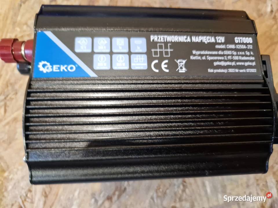 Przetwornica napięcia 12V230V 250500W geko wielkopolskie Głogowa