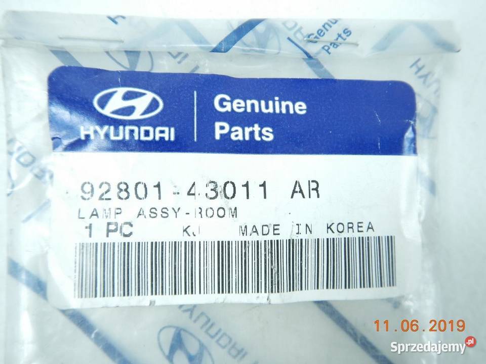 OŚWIETLENIE KABINY HYUNDAI H100 9307 ASO lubelskie sprzedam