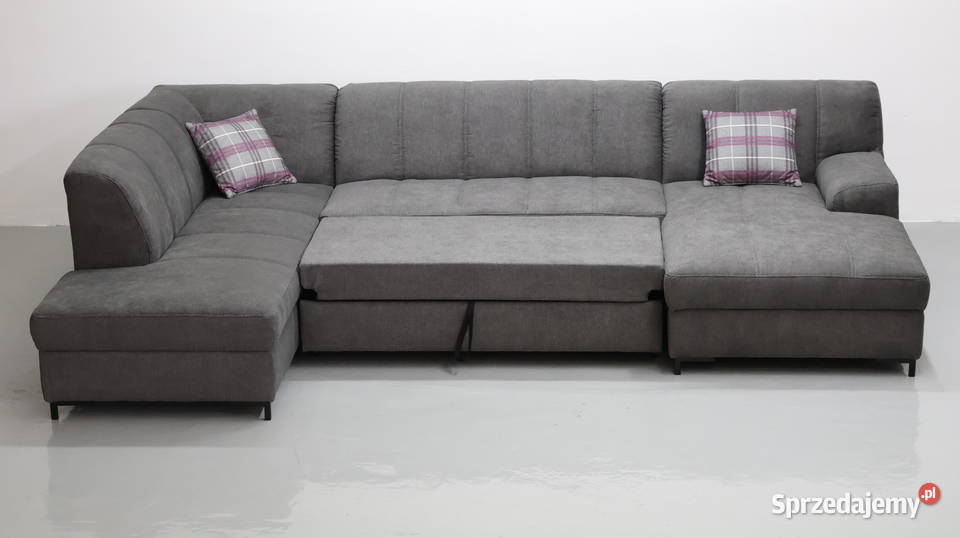 TJG Nowe NIEMIECKIE Wielkie U funkcja spania 300cm Poznań