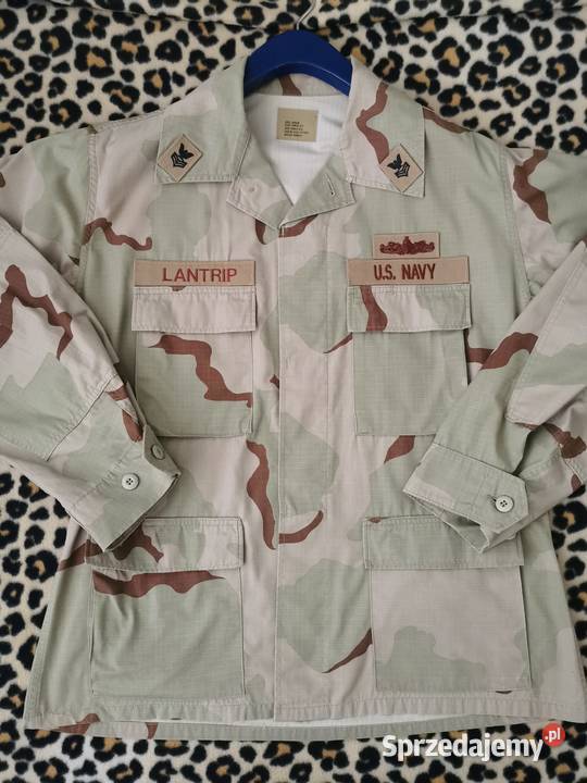 Bluza US NAVY ARMY Combat Camo Beżowa Pustynna Łask