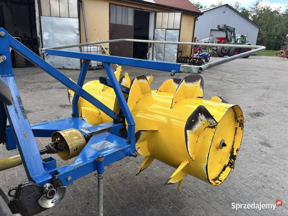 Wał równiarka do pryzm Reck rozbijak traw Myszyniec