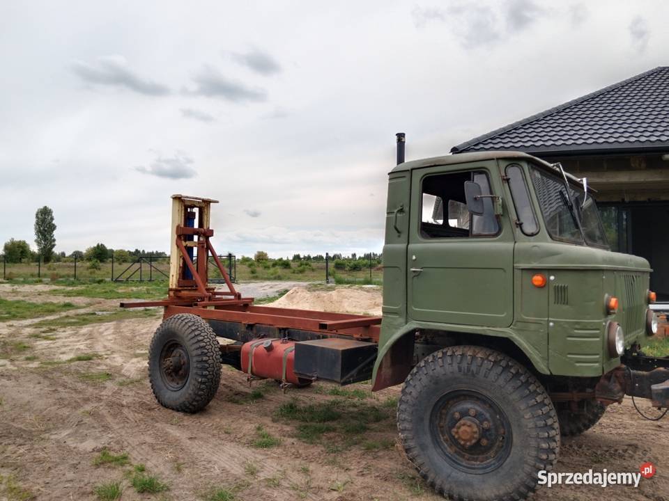 Gaz 66 wiertnica specjalny off road studnie 3000kg Rajec Poduchowny