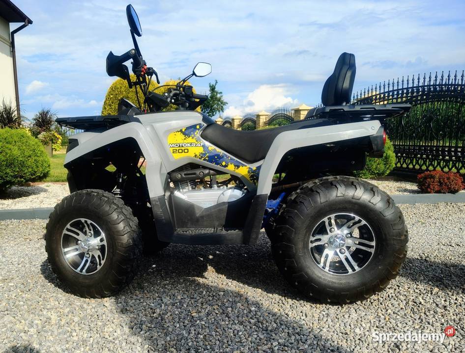 Quad Hummer 200cc 2024 Zarejestrowany z pługiem Lipnik