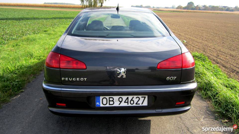 Peugeot 607 Biturbo 2007r super stan serwisowany w ASO Zator