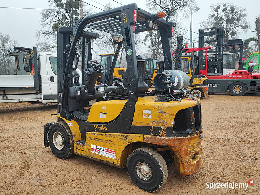 Wózek widłowy Yale GLP25 25 t LPG hilo 33 m 2013 Kęty