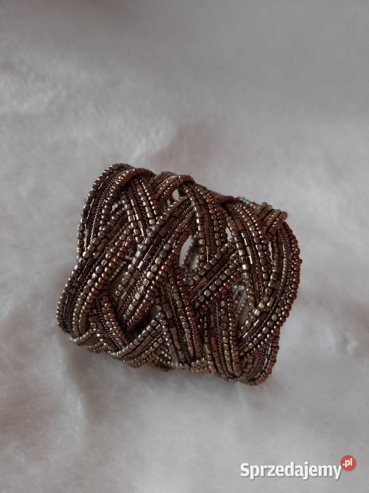 ZARA Szeroka Bogato zdobiona bransoletka na rękę małopolskie Kraków