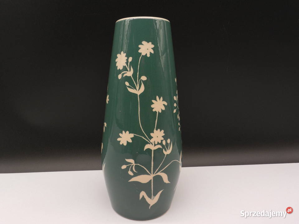 Wazon ceramiczny zielony Raszków