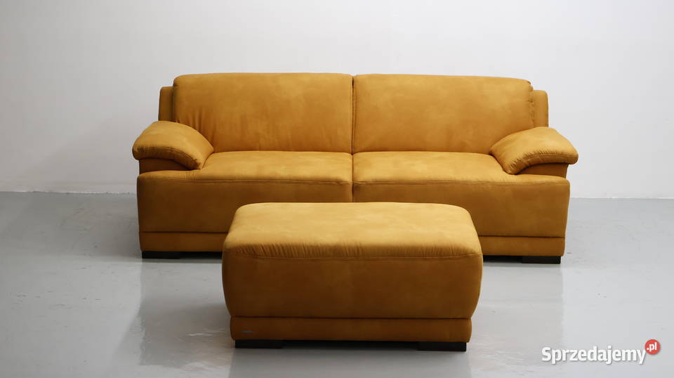 TPP sofa 3 osobowych Pufa KANAPA tkanina wielkopolskie Poznań sprzedam