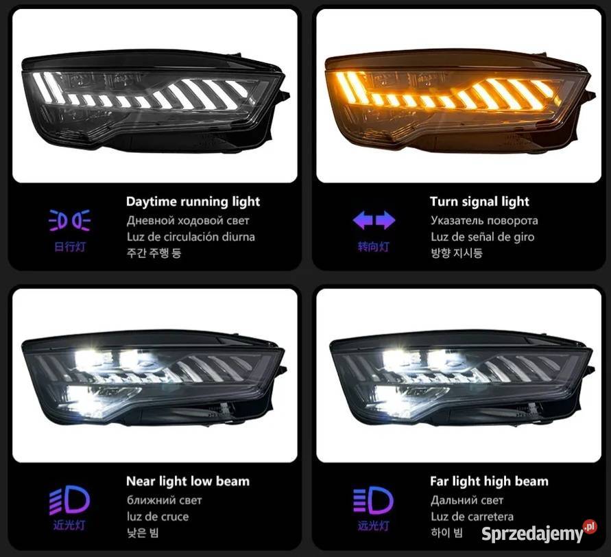 NOWE lampy przednie lampa przód Audi A7 S7 RS7 osobowe Bełchatów