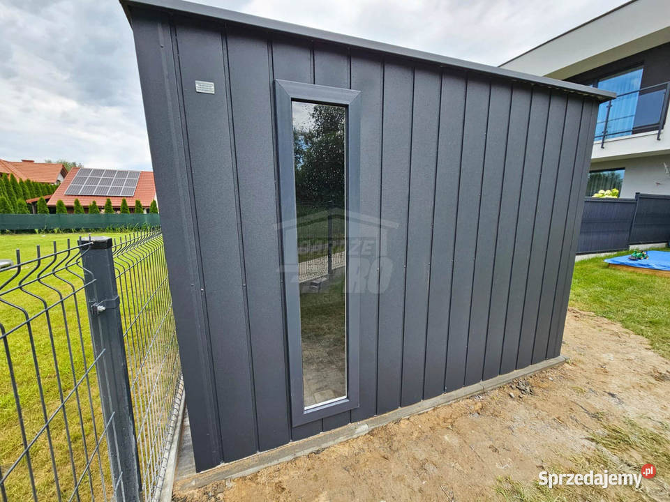 Schowek domek ogrodowy 3x2m drzwi okno dach wielkopolskie Piła