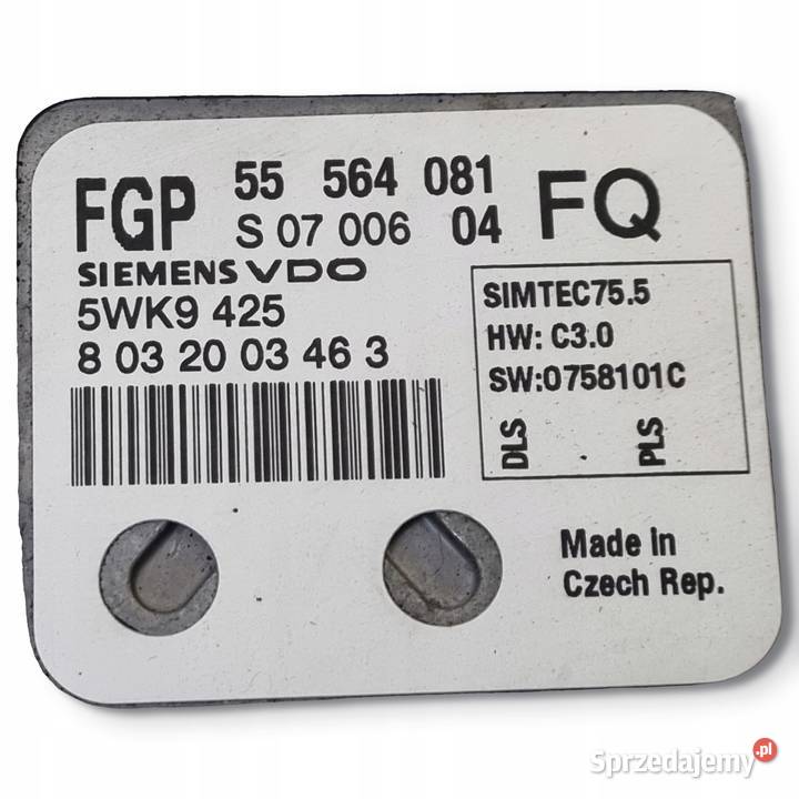 STEROWNIK SILNIKA Opel Astra III H 18 16V Chełm