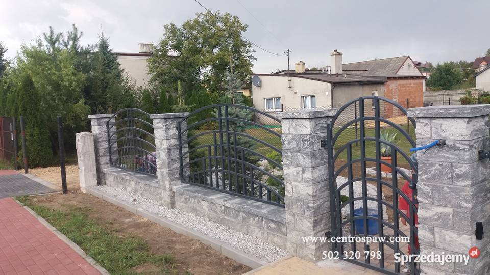 Ogrodzenie przęsło kute nowoczesne Częstochowa