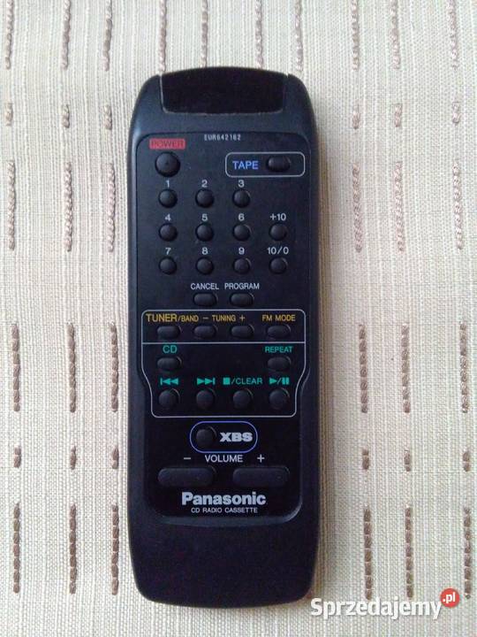 Pilot Panasonic EUR642162 - radioodtwarzacz