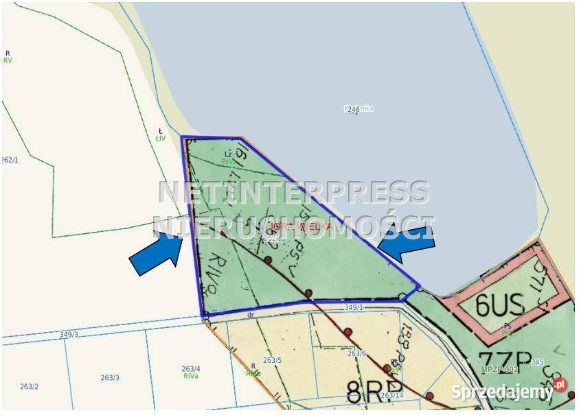 sprzedaży gruntu 10000m2 Jora Wielka Grunty i działki