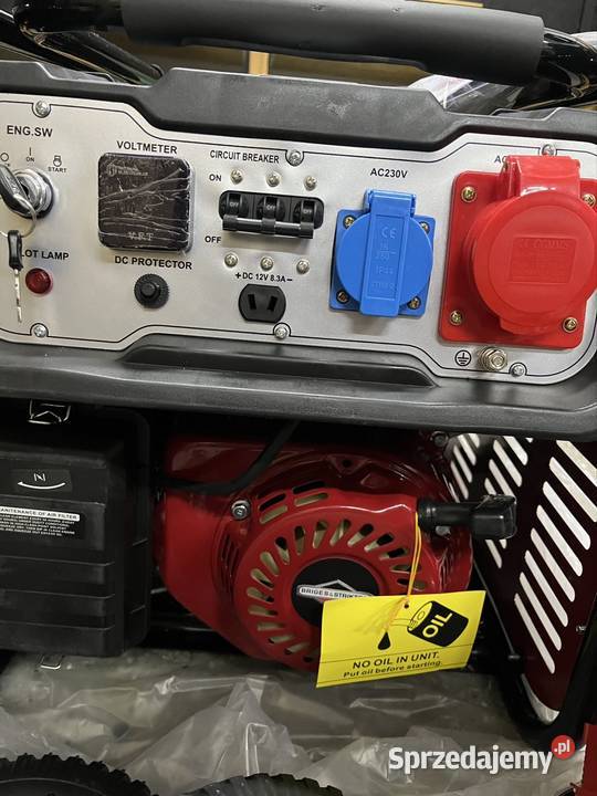 Agregat prądotwórczy GINDERICH 23GIN6 7kw400v Pasłęk sprzedam