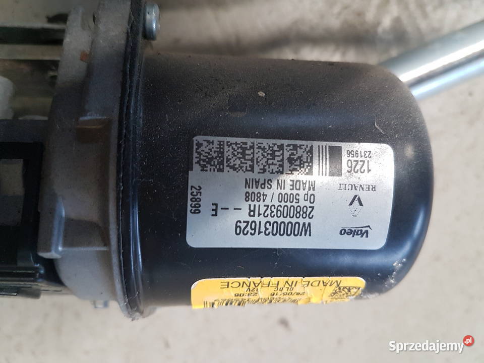 DACIA SANDERO II MECHANIZM WYCIERACZEK SILNIK Układ elektryczny Turek