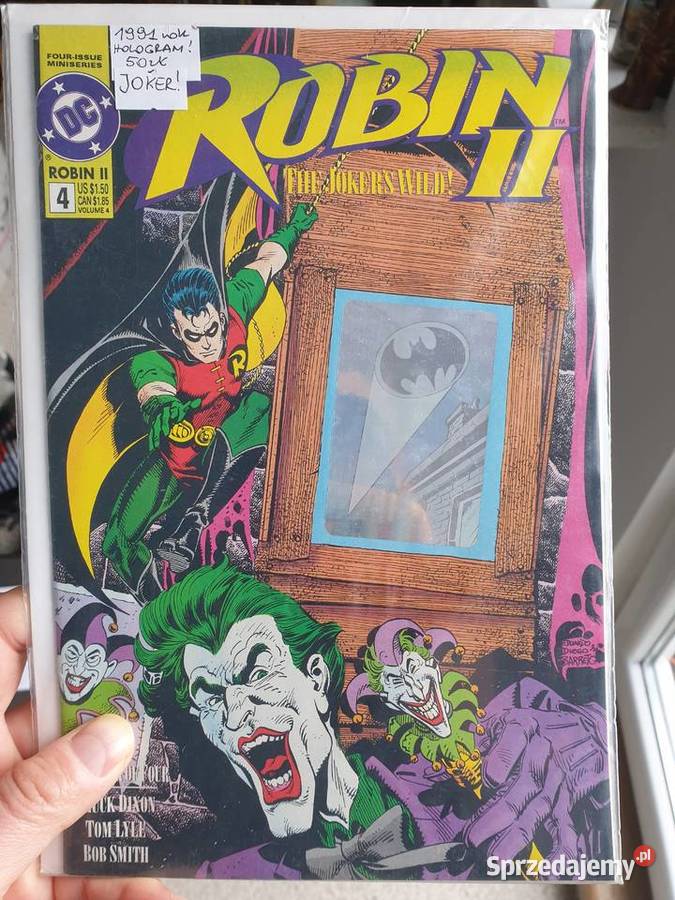 Robin II The Jokers Wild komiks z hologramem DC Gdynia sprzedam