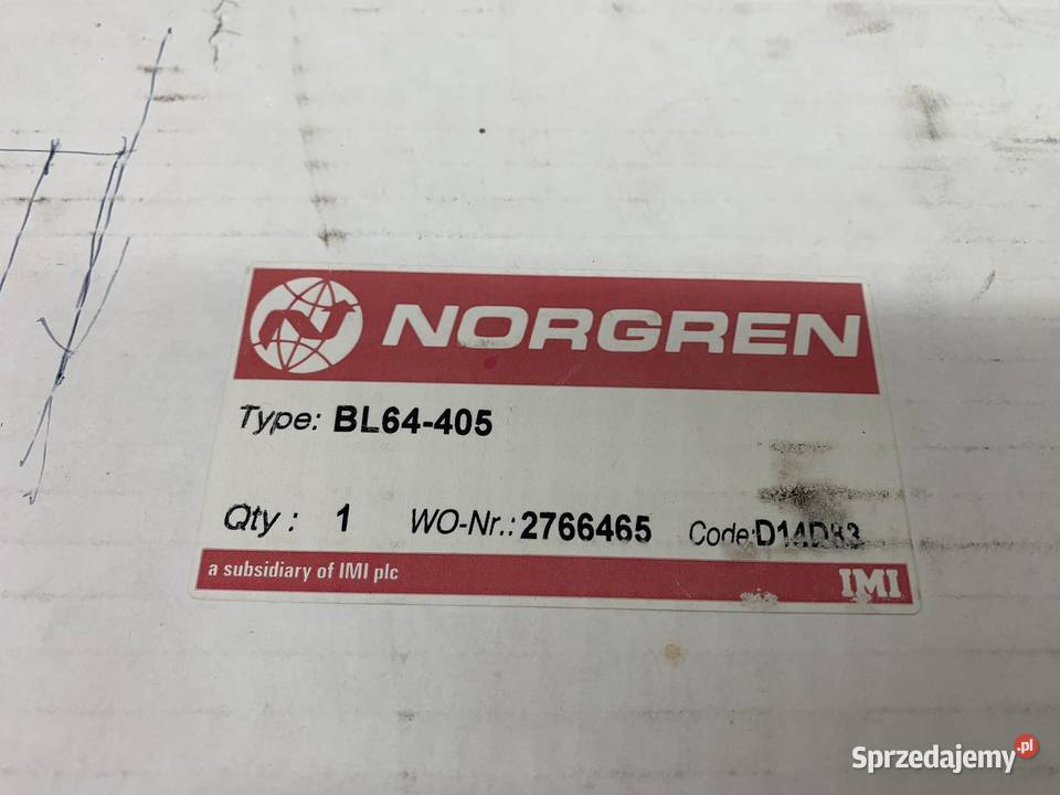 IMI Norgren BL64405 Pneumatic air preparation Warszawa sprzedam