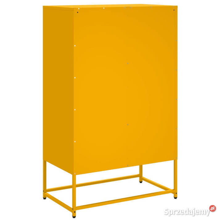 Szafka musztardowa 68x39x1115 stalowa WM846611 Warszawa