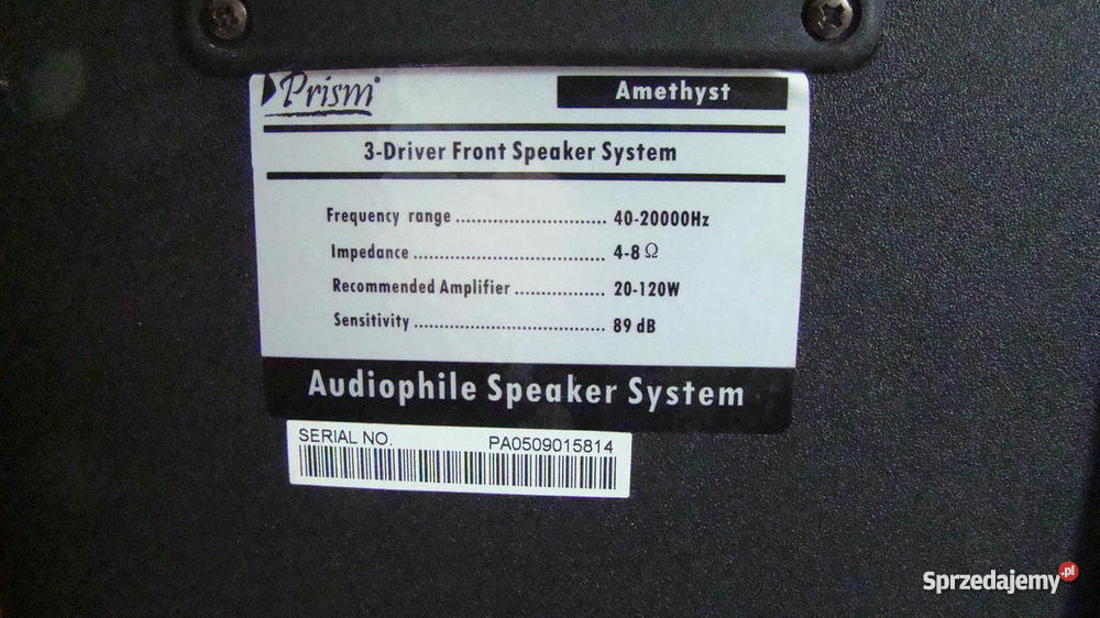 kino domowe MARANTZ głosniki PRISM amethyst DVD warmińsko-mazurskie Giżycko