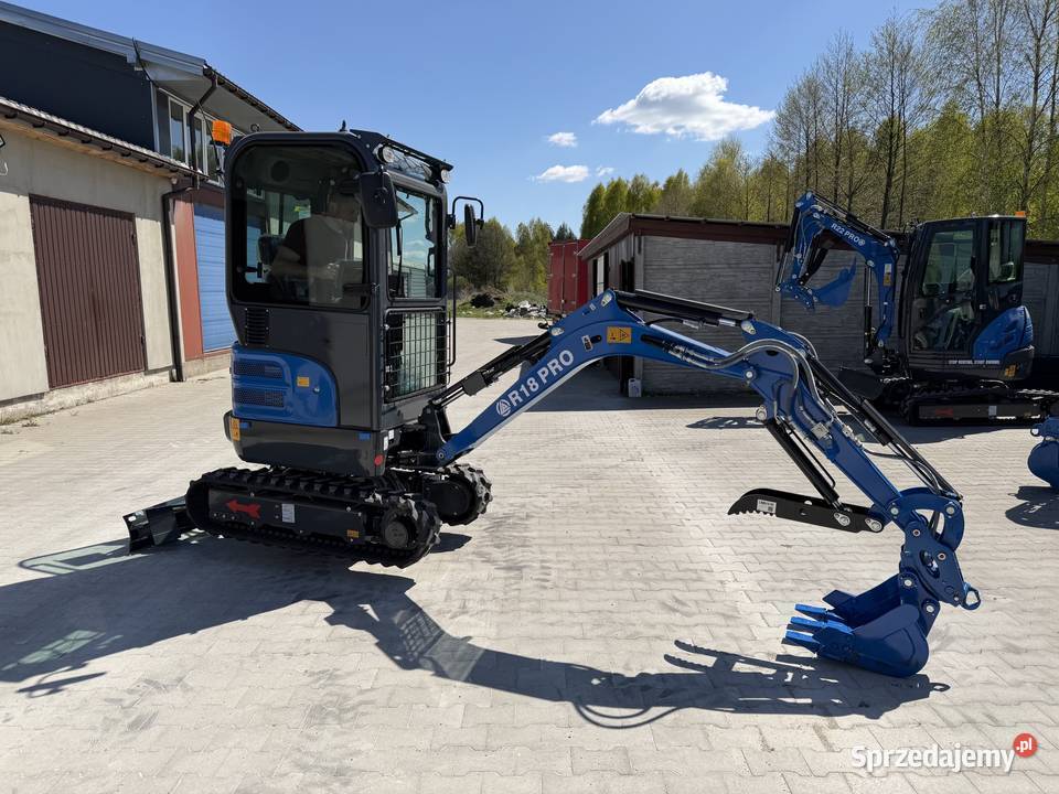 RIPPA R18 PRO nowa koparka minikoparka Kubota Radomsko